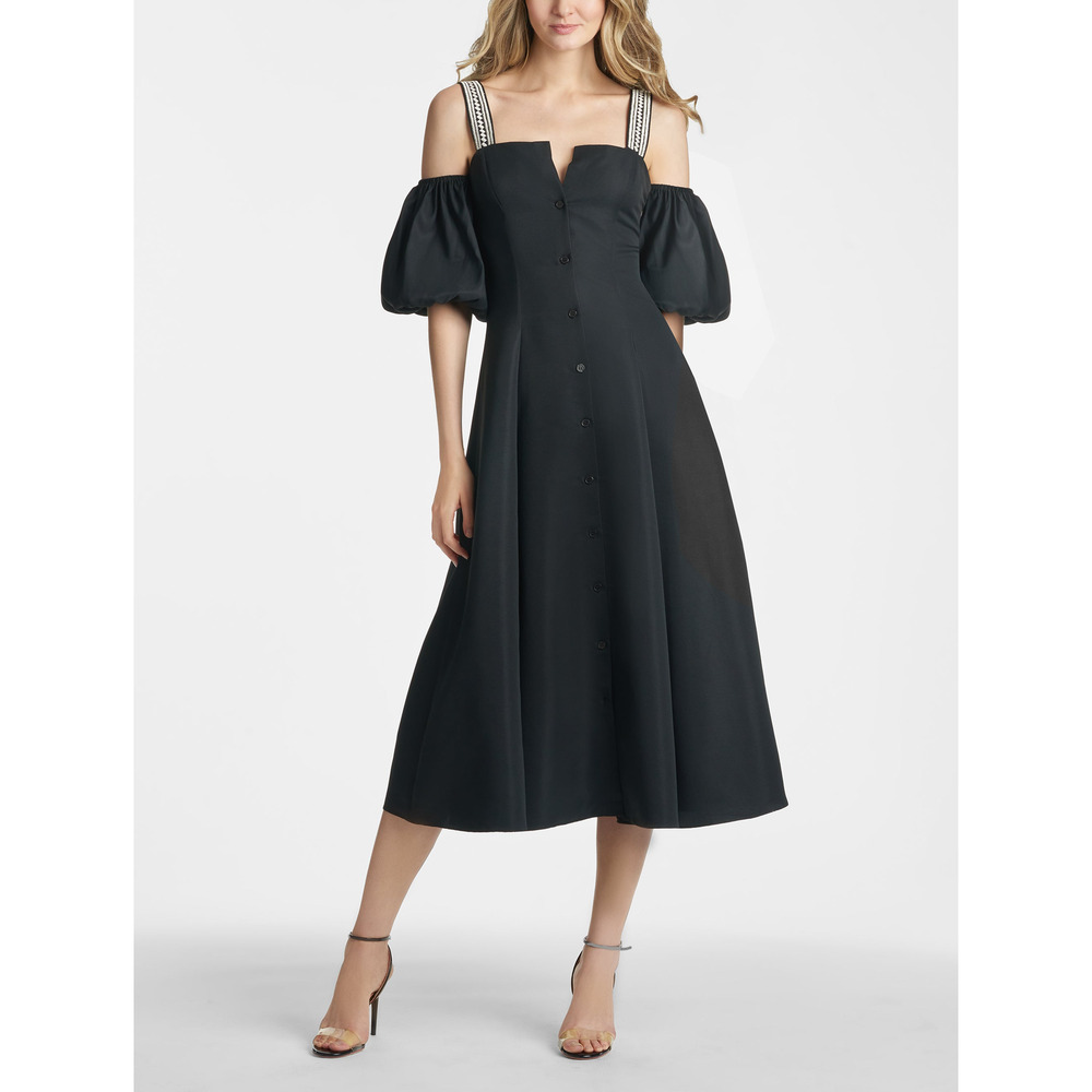 Sachin And Babi 'Scarlett' Black Polyester Dress Size 12